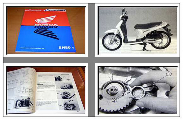 Honda SH 50 T Scoopy Roller Werkstatthandbuch Reparaturanleitung ab 1995