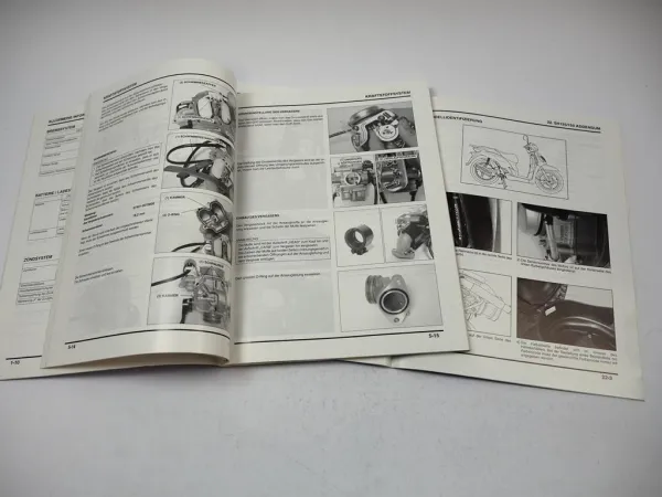 Honda SH125 SH150 /1 SH150/3 JF09 Werkstatthandbuch 2001-2002 Reparaturanleitung