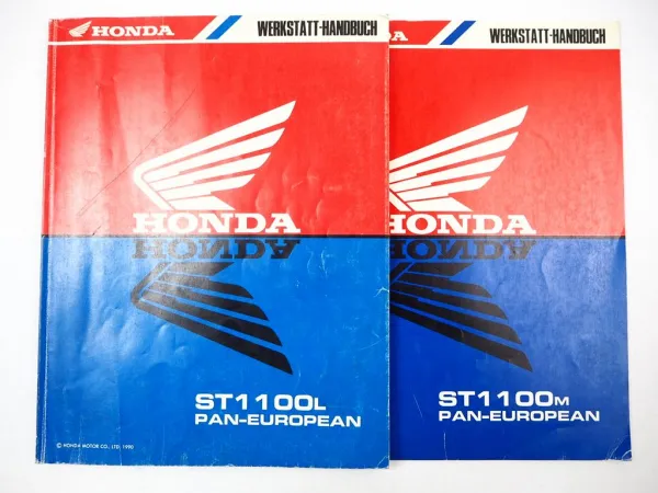 Honda ST 1100 L M Pan European SC26 Werkstatthandbuch 1990 Reparaturanleitung