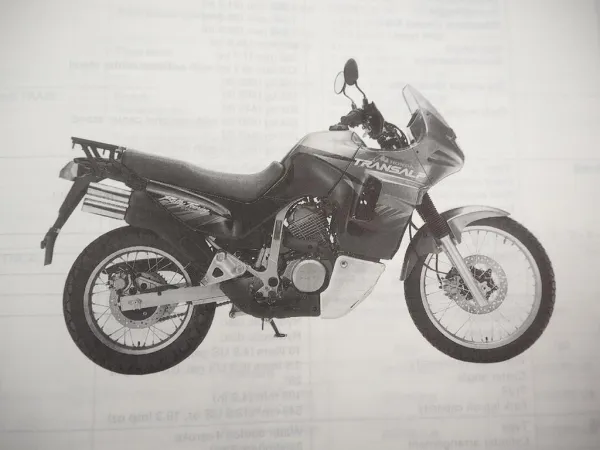 Honda Transalp XL600V R Werkstatthandbuch Reparaturhandbuch Ergänzung 1993