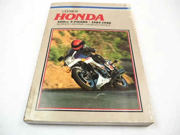 Honda VF500C Magna VF500F Interceptor F-Fours Workshop Manual 1984-86 Clymer M329
