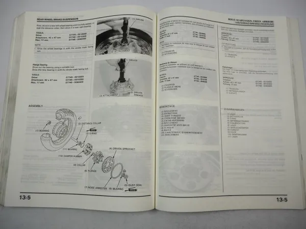 Honda VT600C Custom Shadow PC21 Werkstatthandbuch Set 1988-1995 Shop Manual