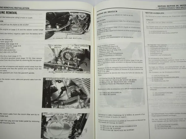 Honda VT600C Custom Shadow PC21 Werkstatthandbuch Set 1988-1995 Shop Manual