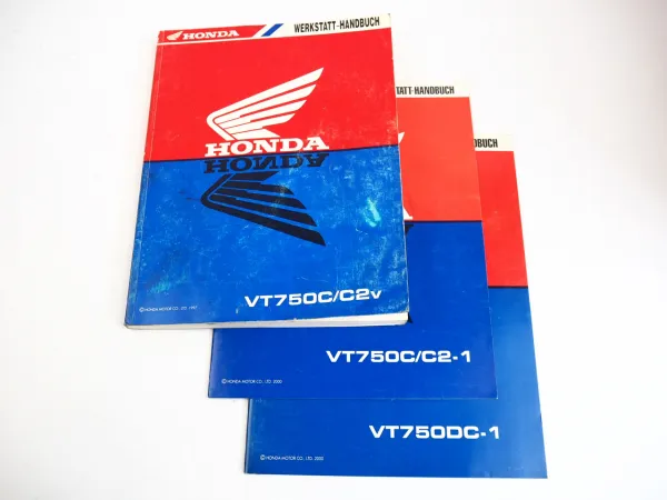 Honda VT750C C2 DC Shadow RC44 Aero Werkstatthandbuch Reparaturhandbuch 1997 -00