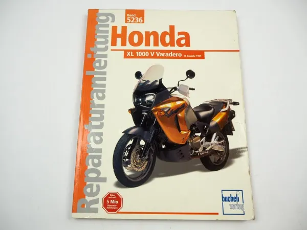 Honda XL 1000 V Varadero Reparaturanleitung ab 1999 Werkstatthandbuch