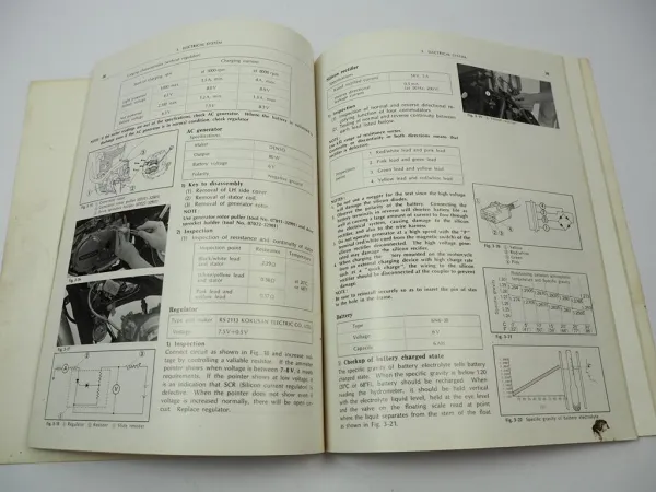 Honda XL250 K1 K2 K3 XL350 K1 K2 Repair Shop Manual Reparaturanleitung 1975