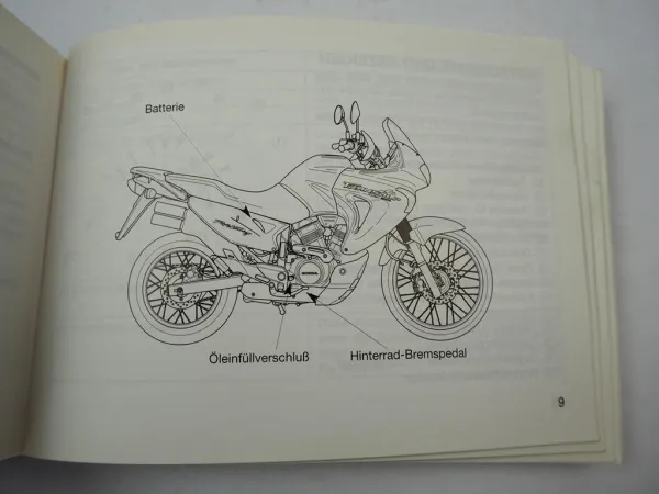 Honda XL650V Transalp Betriebsanleitung Manuel du conducteur Owner Manual Instruktieboek