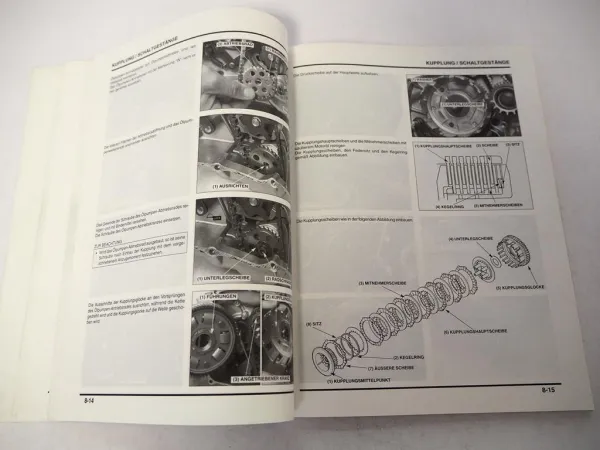 Honda XL650V Transalp RD10 Werkstatthandbuch 2000 Reparaturanleitung