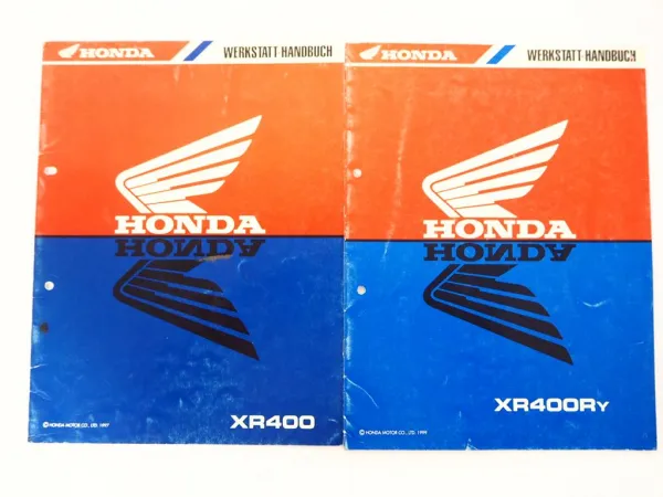Honda XR400 XR400Ry R-V 1996 1997 1999 Werkstatthandbuch Reparatur 3 Ergänzungen