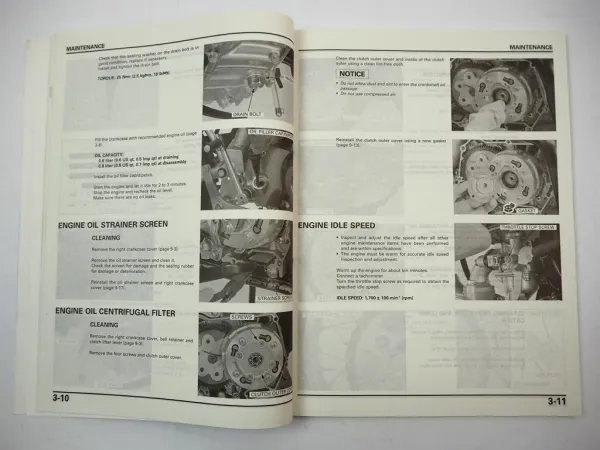 Honda XR50R Dirt Bike Typcode ED Shop Repair Manual & Maintenance 2001