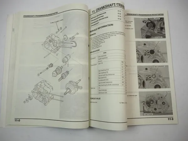 Honda XR50R Dirt Bike Typcode ED Shop Repair Manual & Maintenance 2001
