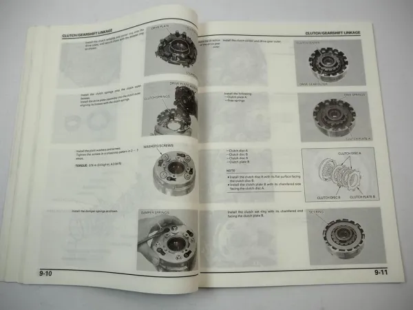 Honda XR70R Dirt Bike Shop Repair Manual & Maintenance 1996 Werkstatthandbuch in englisch
