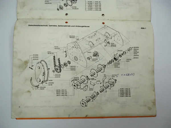 Howard HR10 Rotavator Betriebsanleitung Ersatzteilliste 1983