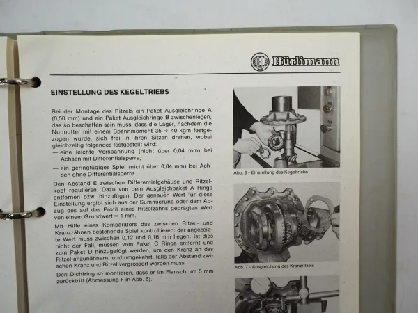 Hürlimann H-356 H-466 Traktor Werkstatthandbuch Reparaturanleitung 1986