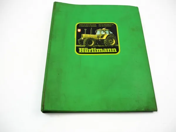 Hürlimann H-360 Schlepper ohne Kabine Ersatzteilliste Parti di ricambio ca. 1979
