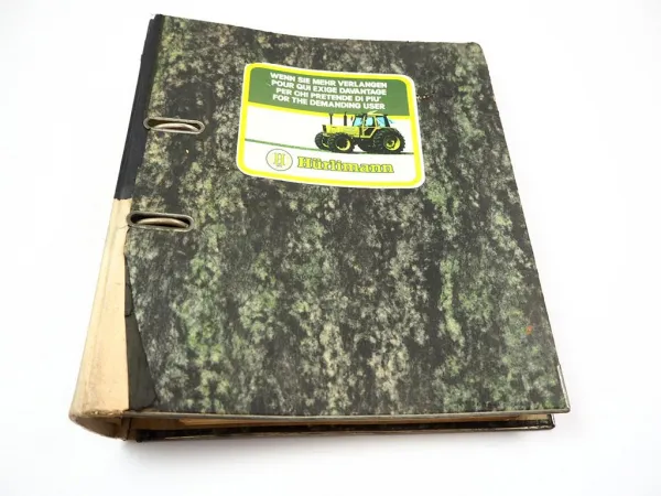 Hürlimann H-5110 Schlepper Ersatzteilliste Parti di ricambio 1979