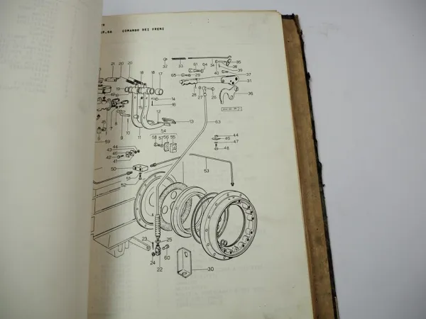 Hürlimann H-5110 Schlepper Ersatzteilliste Parti di ricambio 1979