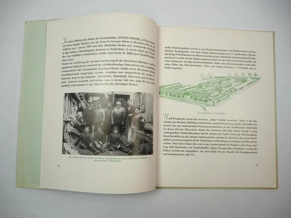 Hummel Landmaschinen Firmengeschichte Chronik Jubiläum 50 Jahre 1907 - 1957