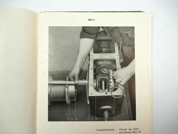 Hurth G85 Getriebe Betriebsanleitung Ersatzteilliste 1954 Eicher Schlüter