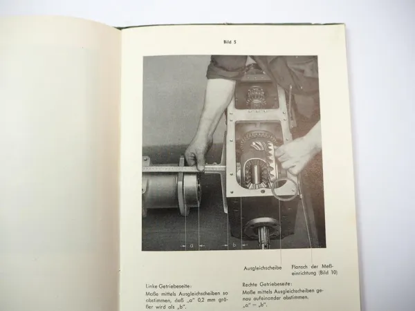 Hurth G85 Schlepper Getriebe Betriebsanleitung & Ersatzteilliste Eicher Schlüter