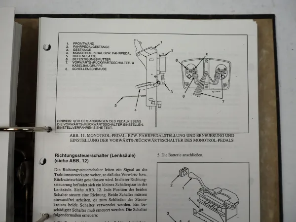 Hyster J 1.60 1.80 2.00 XMT Sitdrive D160 Betriebsanleitung Ersatzteilliste 1996
