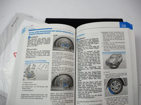 Hyundai i10 Betriebsanleitung Bedienungsanleitung Bordbuch 5/2025 Deutsch