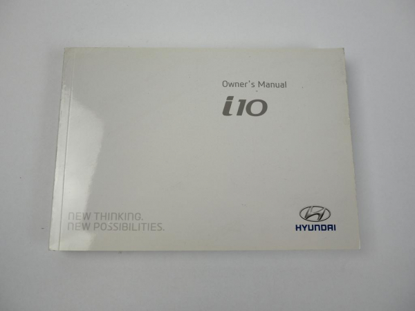 Hyundai i10 Owners Manual Maintenance Operation 2016