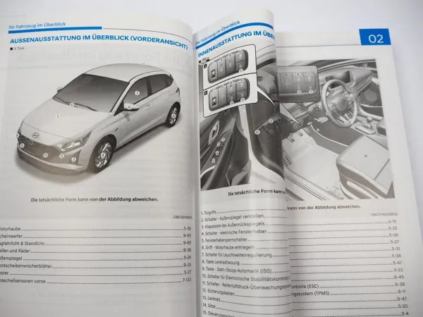 Hyundai i20 Bayon Betriebsanleitung 10/2024 Bedienungsanleitung Bordbuch Deutsch