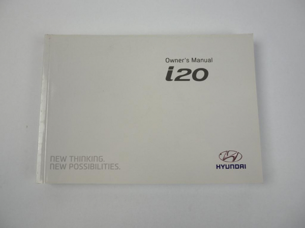Hyundai i20 Owners Manual Maintenance Operation 2012