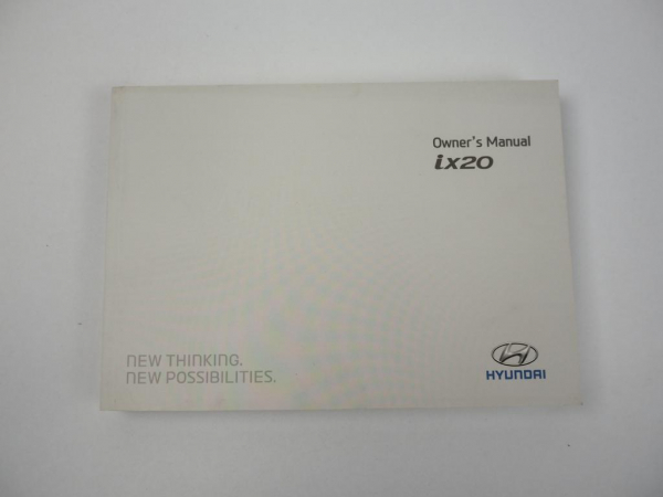 Hyundai ix20 Owners Manual Maintenance Operation 2015