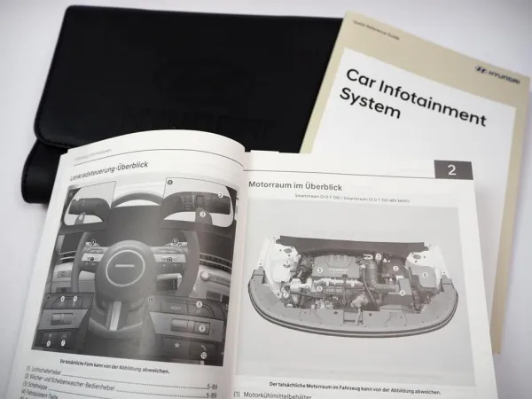 Hyundai KONA SX2 SUV Betriebsanleitung Bedienungsanleitung ab 2023 Bordmappe