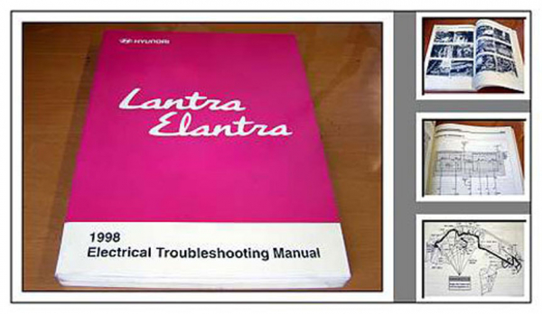 Hyundai Lantra Elantra Electrical troubleshooting manual 1998