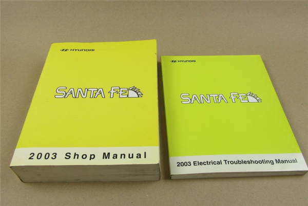 Hyundai Santa Fe 2003 Workshop Manual and Electrical Trouble Wiring diagram