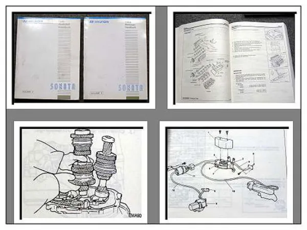 Hyundai Sonata ab 1998 Werkstatthandbuch Reparaturanleitung 1999