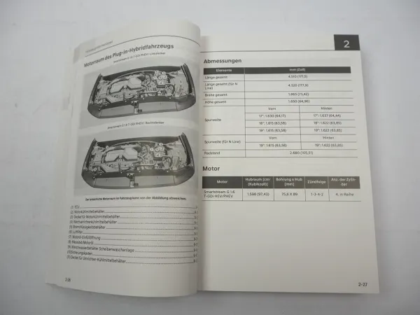 Hyundai TUCSON Hybrid & Plug in NX4 2025 Betriebsanleitung Bordmappe Deutsch