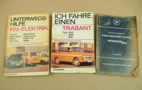 IFA Trabant 601 500 Werkstatthandbuch KFZ-Elektrik Reparatur Betriebsanleitung
