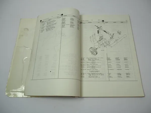 IHC 430 + 440 Garn- und Drahtballenpresse Ersatzteilkatalog Parts book 1979