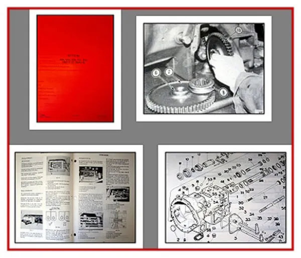 IHC 433 533 633 733 833 + V/E Reparaturhandbuch Getriebe Werkstatthandbuch