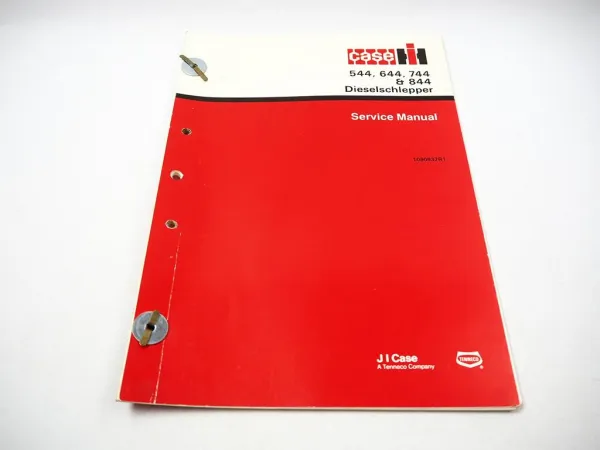 IHC 554 644 744 844 Regelhydraulik Werkstatthandbuch Reparaturhandbuch 1974