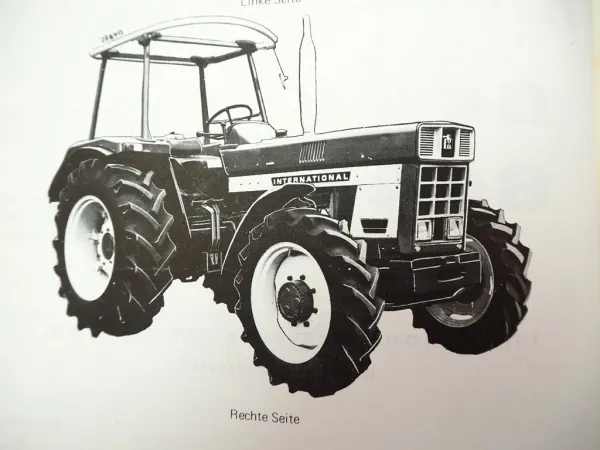 IHC 644 744 844 844S Schlepper Betriebsanleitung Bedienungsanleitung 1975