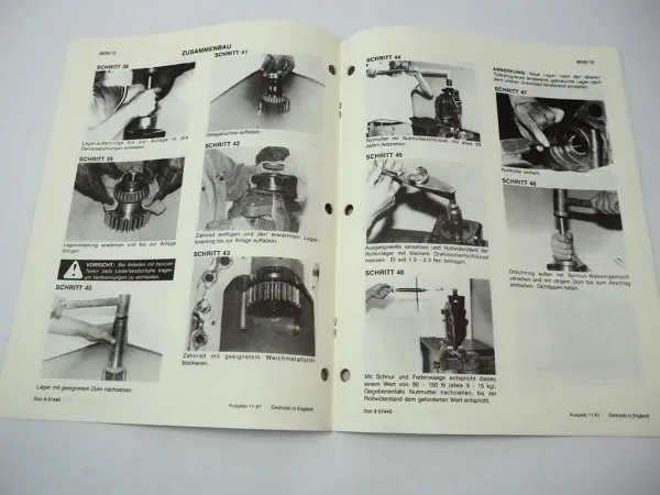 IHC 743 745 844 856 956 1056 +XL Vorderachsantrieb Reparaturanleitung Werkstatthandbuch