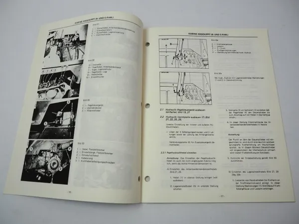 IHC 743 745 844 955 1055 956 1056 1255 1455XL Werkstatthandbuch Control Center