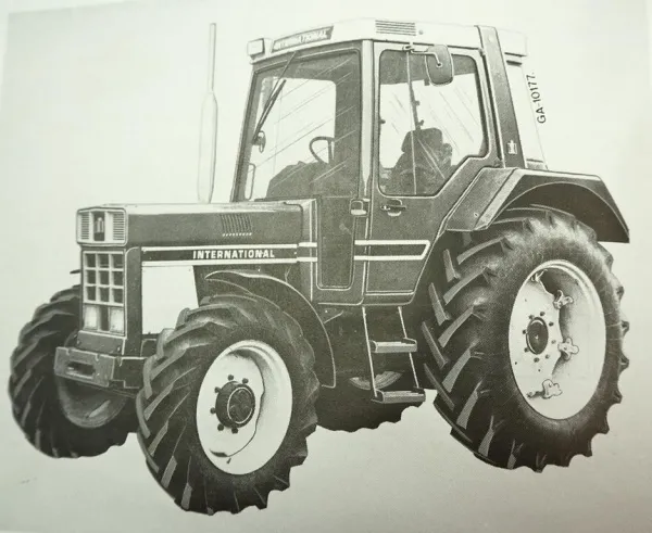 IHC 743XL 745XL 844XL Traktor Betriebsanleitung Bedienungsanleitung 1982