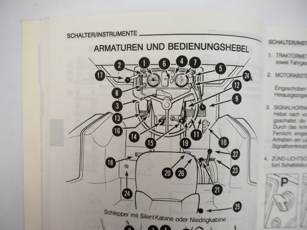 IHC Case 533 633 733 833 933 Traktor Betriebsanleitung Bedienung 1990