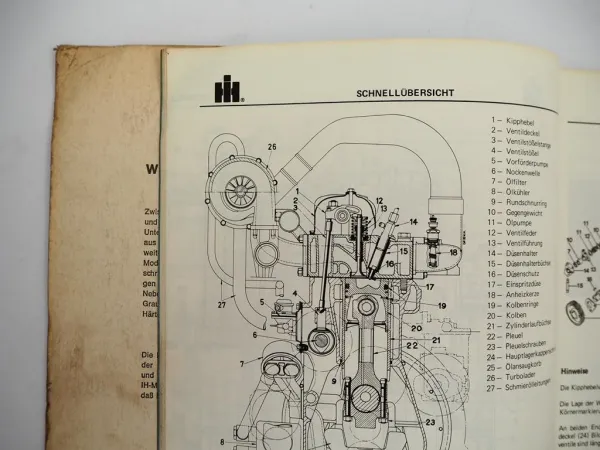 IHC D- 155 179 206 239 246 bis DT-402 Motor Elektrische Anlage Werkstatthandbuch