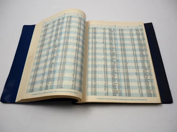 IHC Ersatzteil Preisliste Ackerschlepper Landmaschinen Geländefahrzeuge 1983