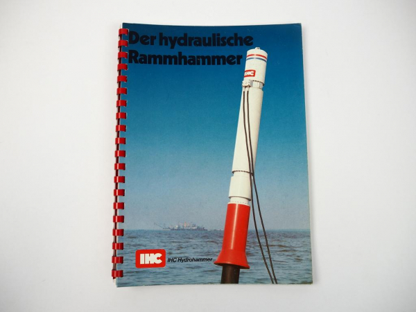 IHC Hydrohammer Rammhammer Offshore Einsatz Bedienungsanleitung