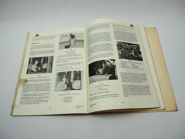 IHC Mc Cormick 523 624 724 Dieselschlepper Betriebsanleitung Bedienung 1969