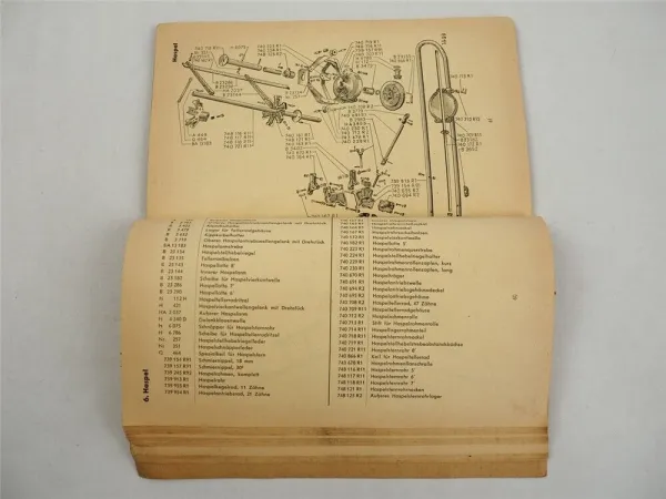 IHC Mc Cormick D-7LT Leichtbinder Betriebsanleitung Ersatzteilliste 1955