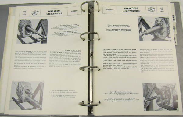 Iveco 912801515 - 9128042 Getriebe Werkstatthandbuch Reparaturanleitung Manual